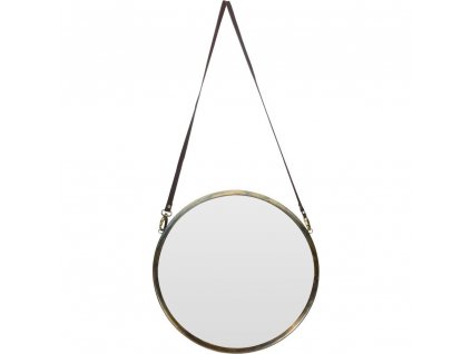 Kosmetické zrcadlo, závěsné, dekorativní, kulaté, 42 cm