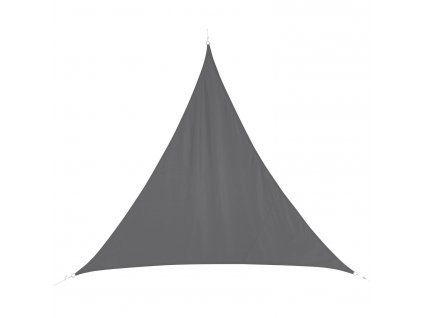 Trojúhelníková stínící plachta CURACAO 3 x 3 x 3 m, tmavě šedá