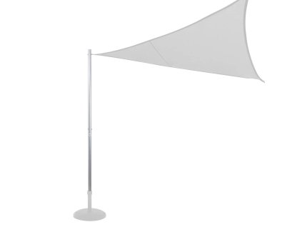Montážní tyč na sluneční plachtu, výška 255 cm, kov