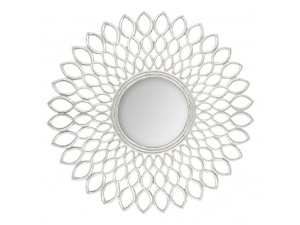 Dekorativní zrcadlo FLOWER, O 90 cm, dekorativní rám