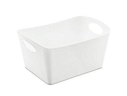 Škopek do koupelny  BOXXX, kontejner, velikost M - barva bílá, KOZIOL