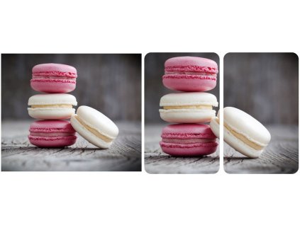 sada desek na sporak macarons