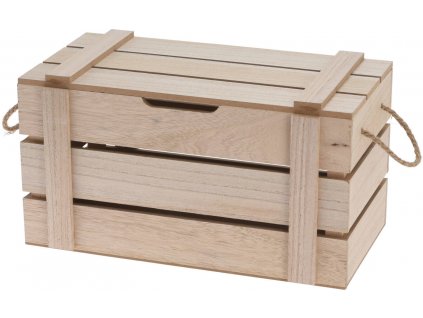 Dřevěná krabička s víkem