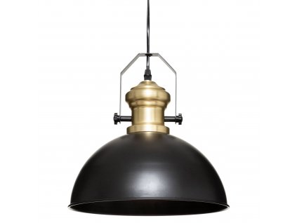 Závěsná lampa FLOWER, černá závěsná lampa, loftový styl