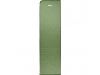 Samonafukovací karimatka s potahem, 180 x 50 cm, zelená barva