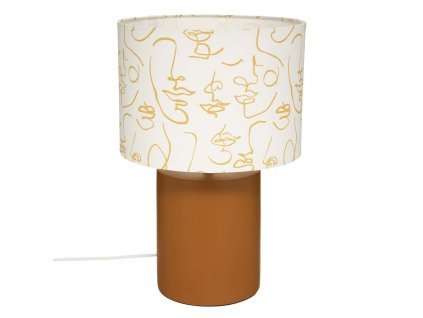Stolní lampa na noční stolek VIBE, 38 cm