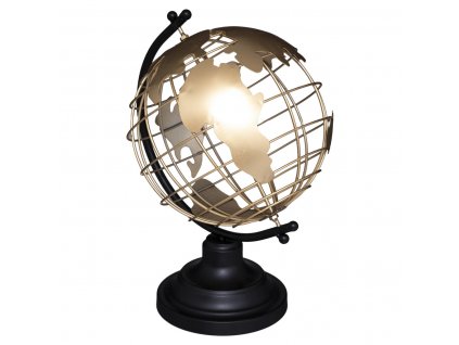 Dekorativní globus, kovový