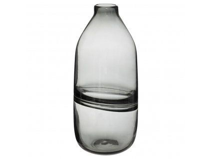 Skleněná váza BOTTLE, 30 cm