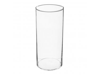 Skleněná váza CYLINDER, 30 cm