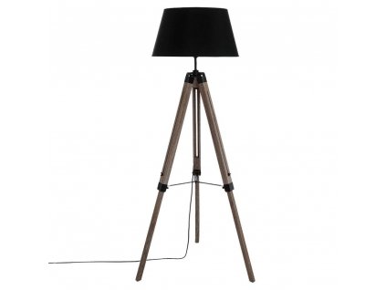 Stojací lampa RUNO, dřevěná, výška 145 cm