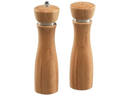 Bambusová mlýnek na sůl a pepř, 2 ks, KESPER