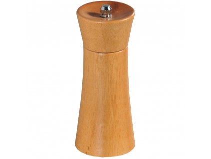 Ruční mlýnek na pepř, kaučukové dřevo, O 5,8 x 14 cm, KESPER
