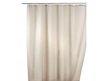 Sprchový závěs, textilní, barva béžová, 180x200 cm, WENKO