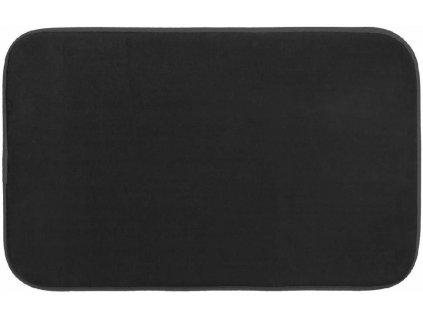 Předložka do koupelny TAPIS MEMOI FORME, 80x50 cm, černá