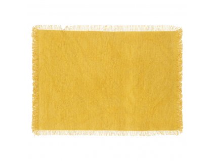 Prostírání na stůl MAHA, 45 x 30 cm, žlutá barva