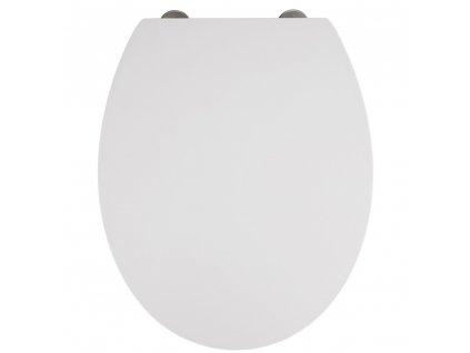 Bílé záchodové prkénko MORA, WENKO, mechanismus Easy-Close