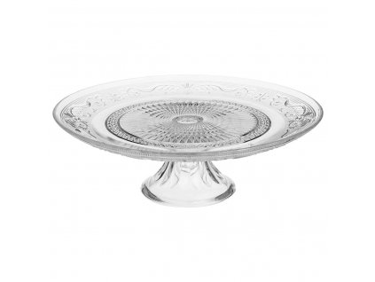 Etažér na koláče RENESANS, skleněný, Ø 29 cm