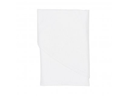 Kulatý ubrus CHIC, bavlněný, bílý, O 180 cm