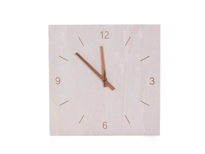 Nástěnné hodiny SIMPLICITY, dřevěné