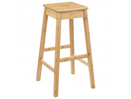 Barová židle Hoker, bambus, 75 cm