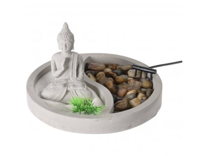 Zahrada ZEN s figurkou buddhy, relaxační sada, ? 19 cm