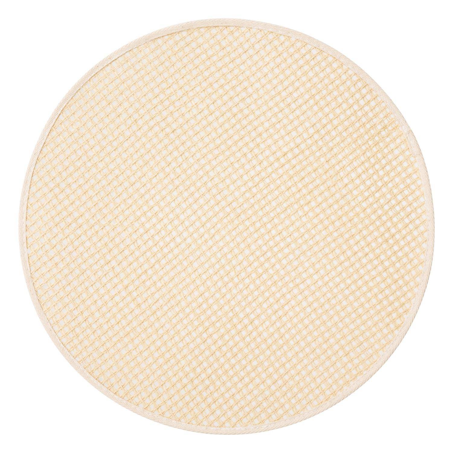 Secret de Gourmet Jutové prostírání RIVI, béžové, 38 cm béžová