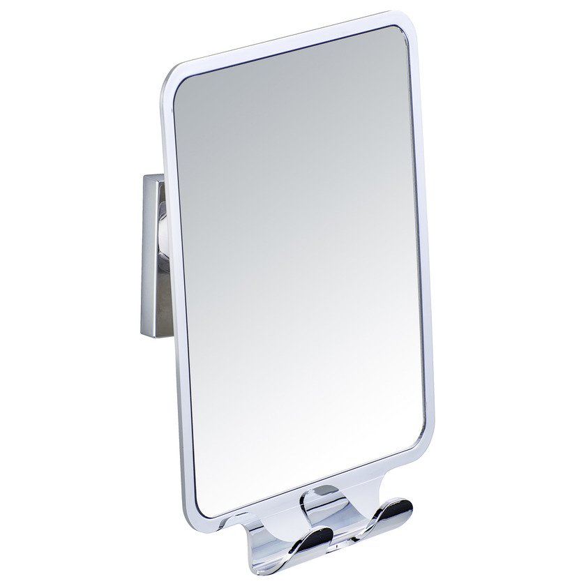 Kosmetické zrcátko QUADRO, Vacuum-Loc, anti-fog WENKO 22693100 stříbrná