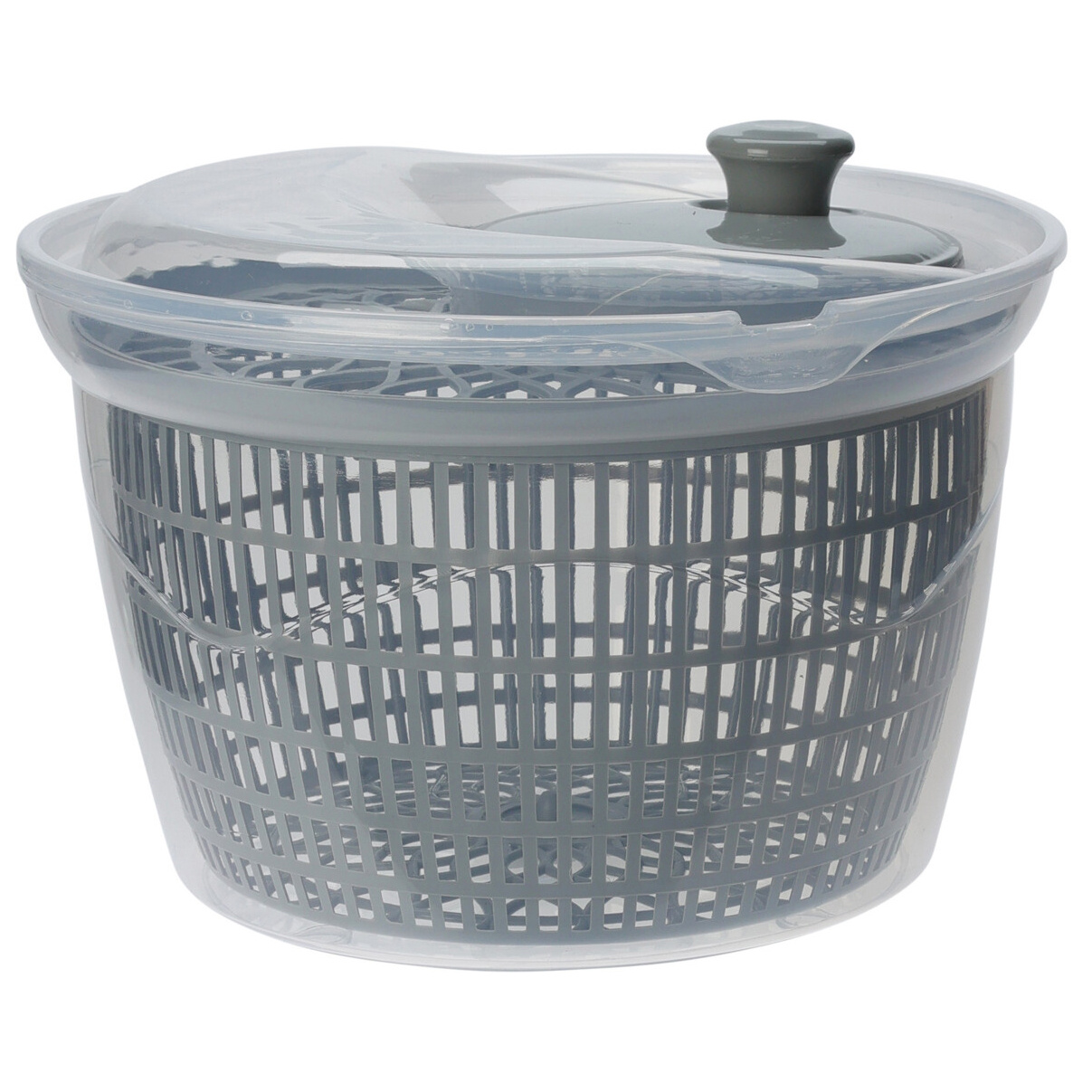 EH Excellent Houseware Odstředivka na salát, ⌀ 25 cm, šedá šedá
