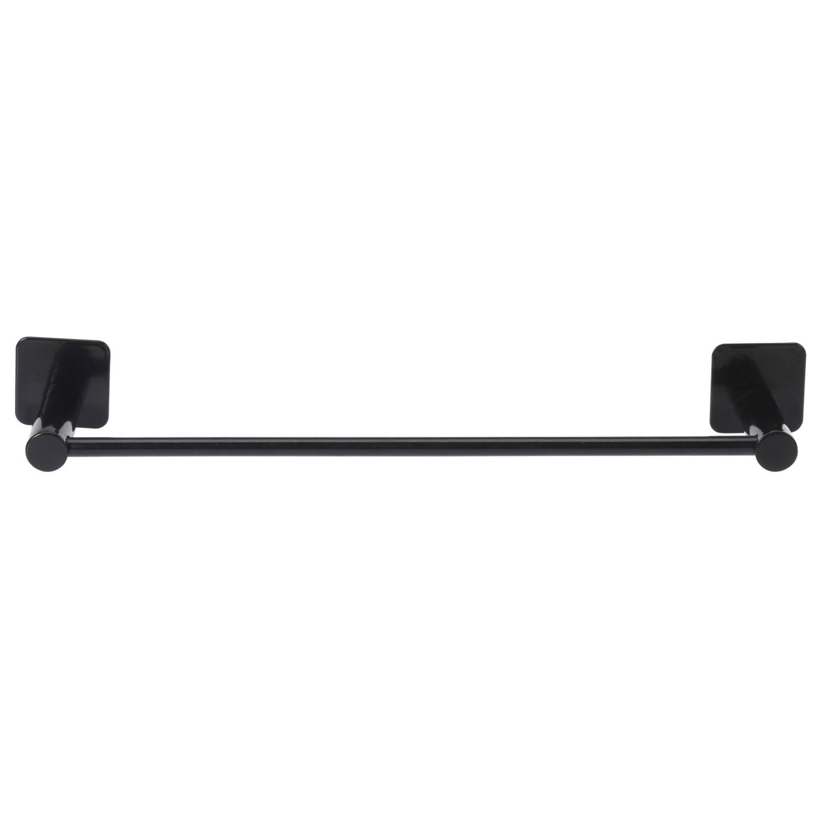 Bathroom Solutions Věšák na ručníky, uhlíková ocel, 42 cm, černý černá