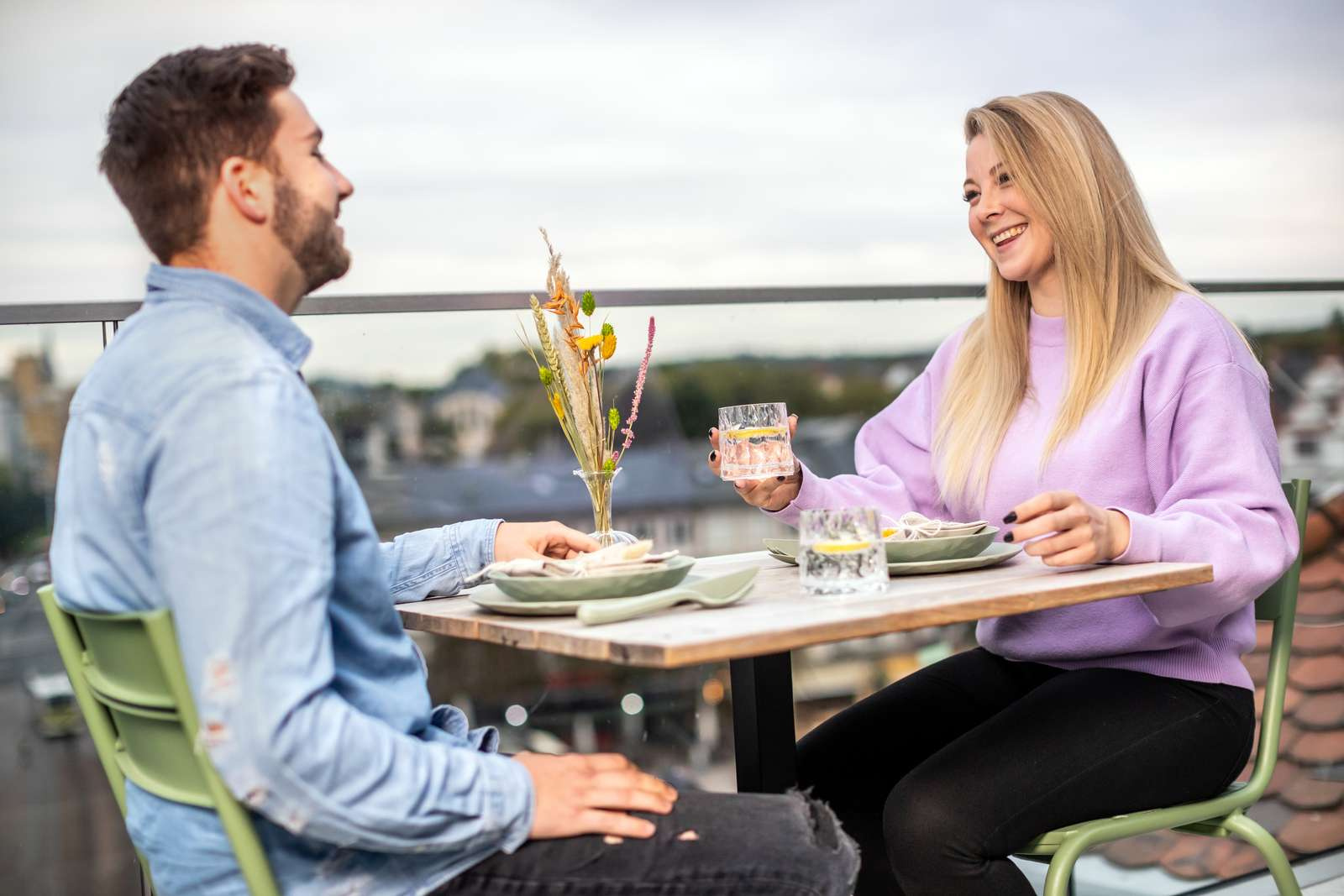 Koziol Polévka Plate CLUB organická zelená zelený