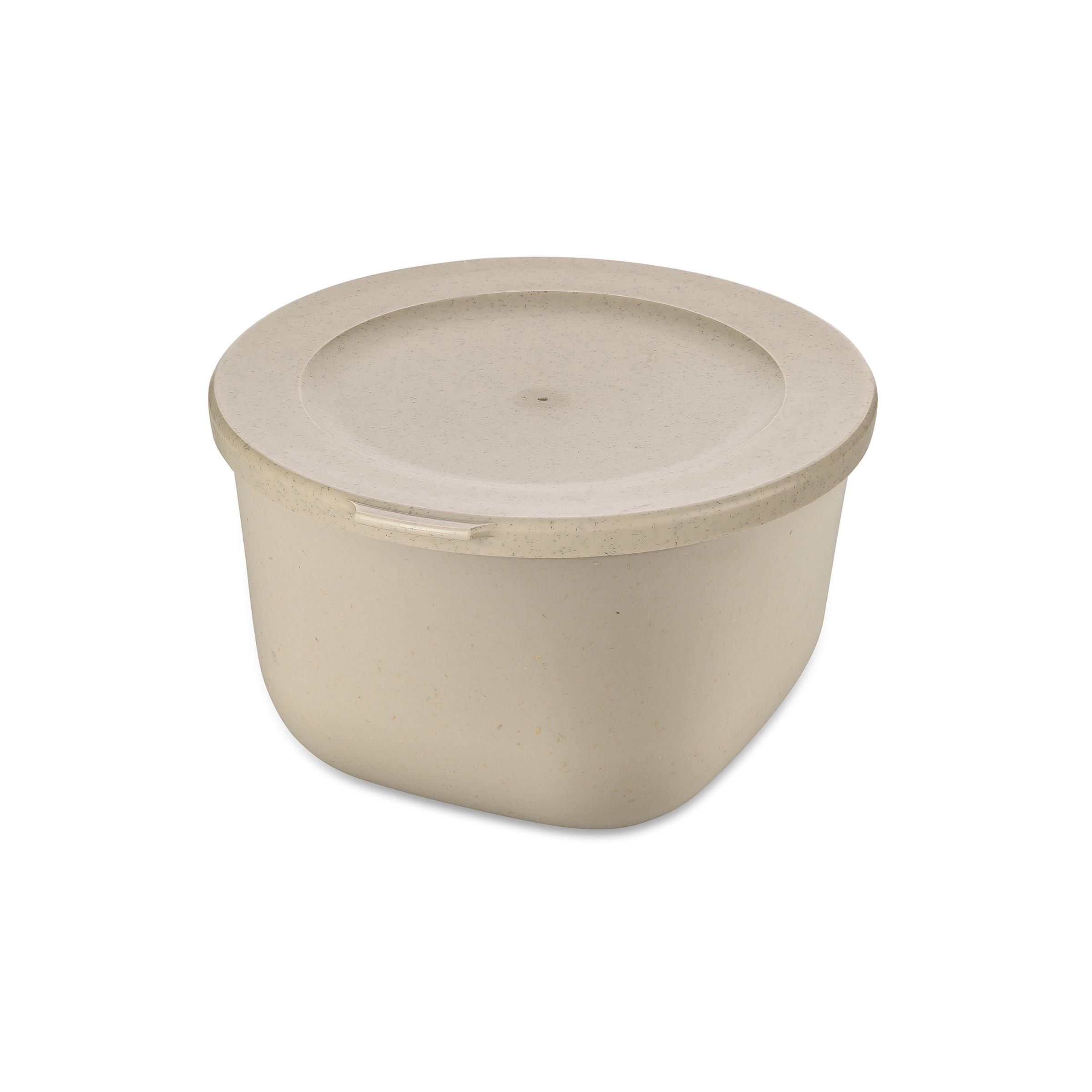 Vzduchotěsná nádoba na potraviny CONNECT BOWL, 1 l, KOZIOL béžová