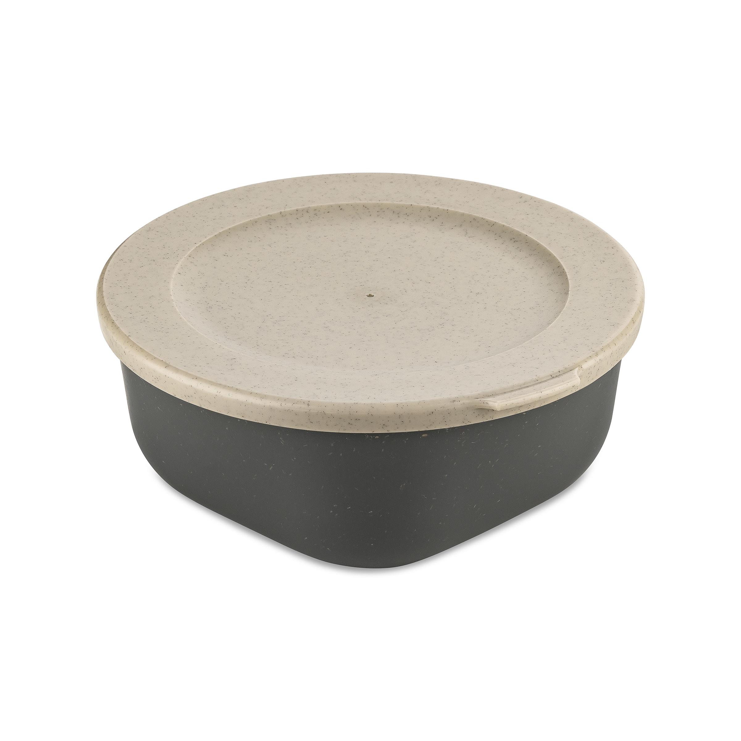 Vzduchotěsná nádoba na potraviny CONNECT BOWL, 700 ml, KOZIOL antracitový