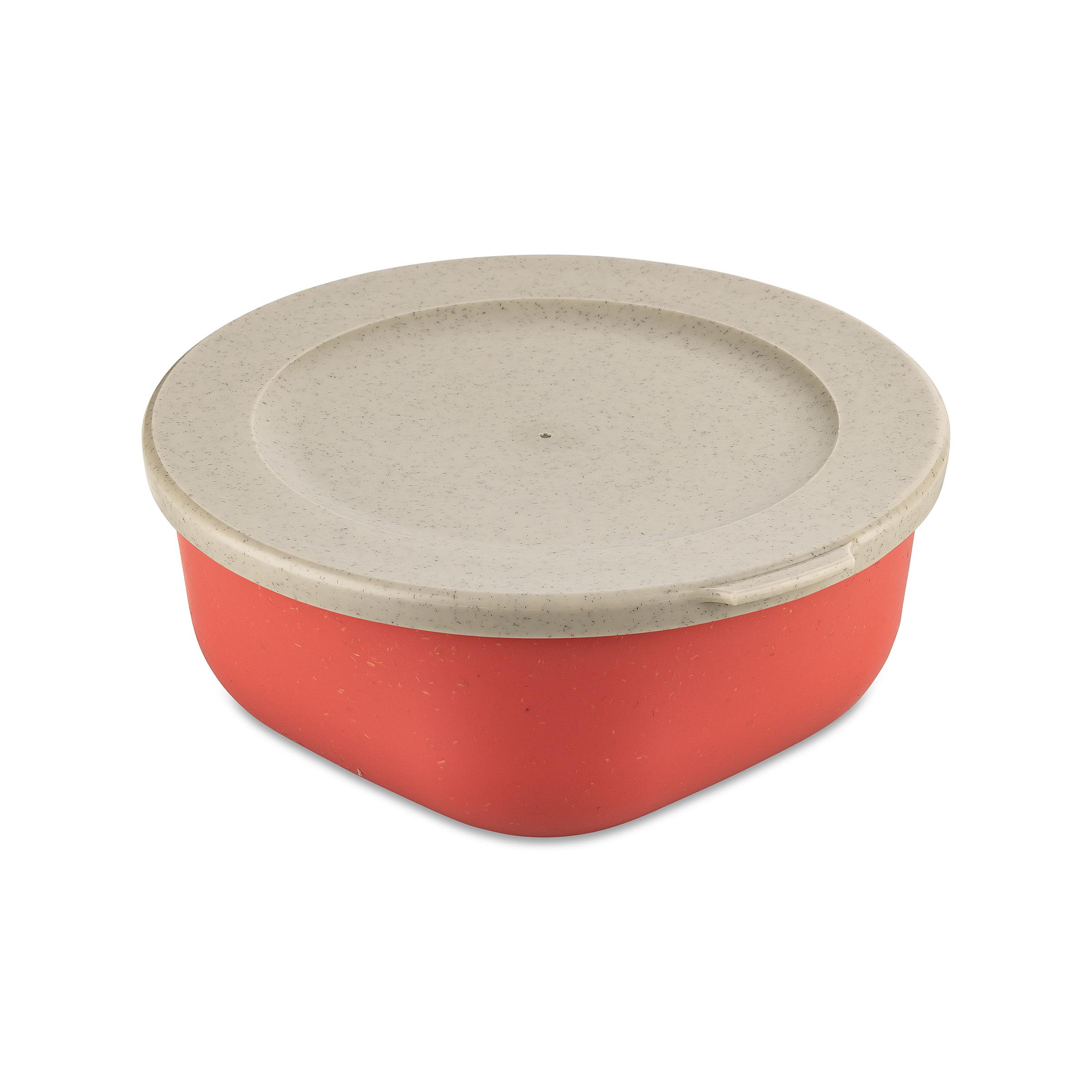 Vzduchotěsná nádoba na potraviny CONNECT BOWL, 700 ml, KOZIOL červený