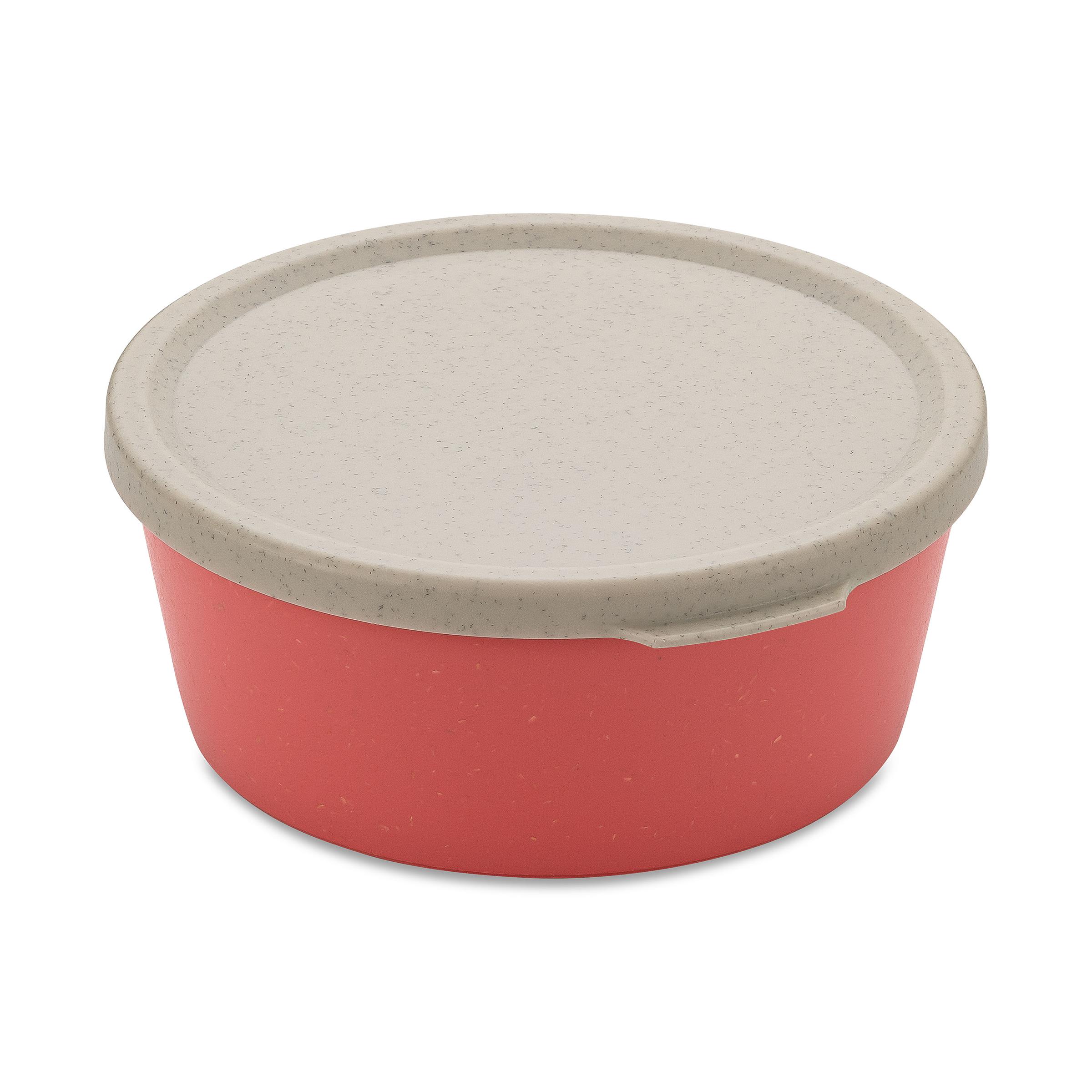 Vzduchotěsná nádoba na potraviny CONNECT BOWL, 890 ml, KOZIOL červený