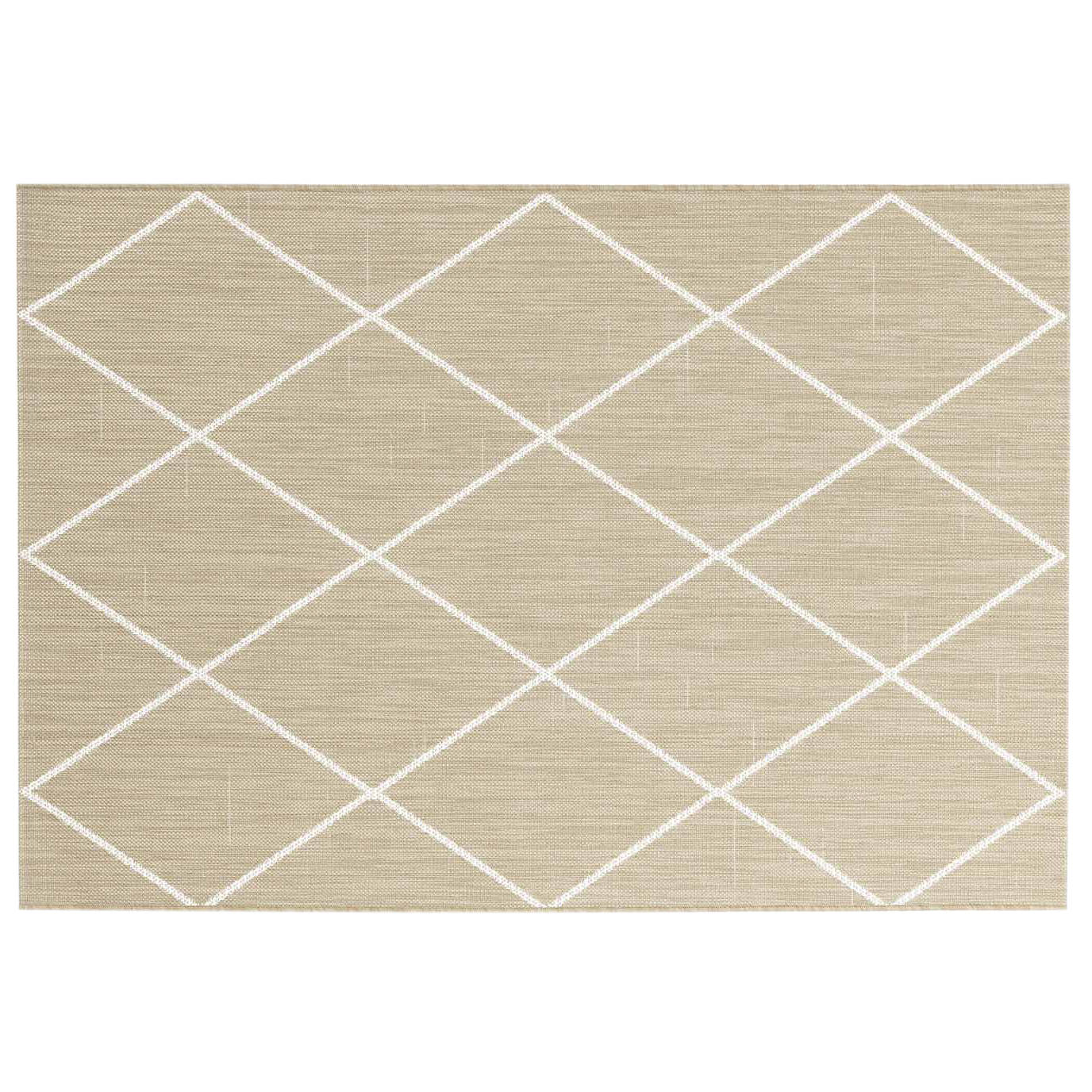 Douceur d'intérieur Koberec na balkon a terasu DAMIRA, 120 x 170 cm béžová