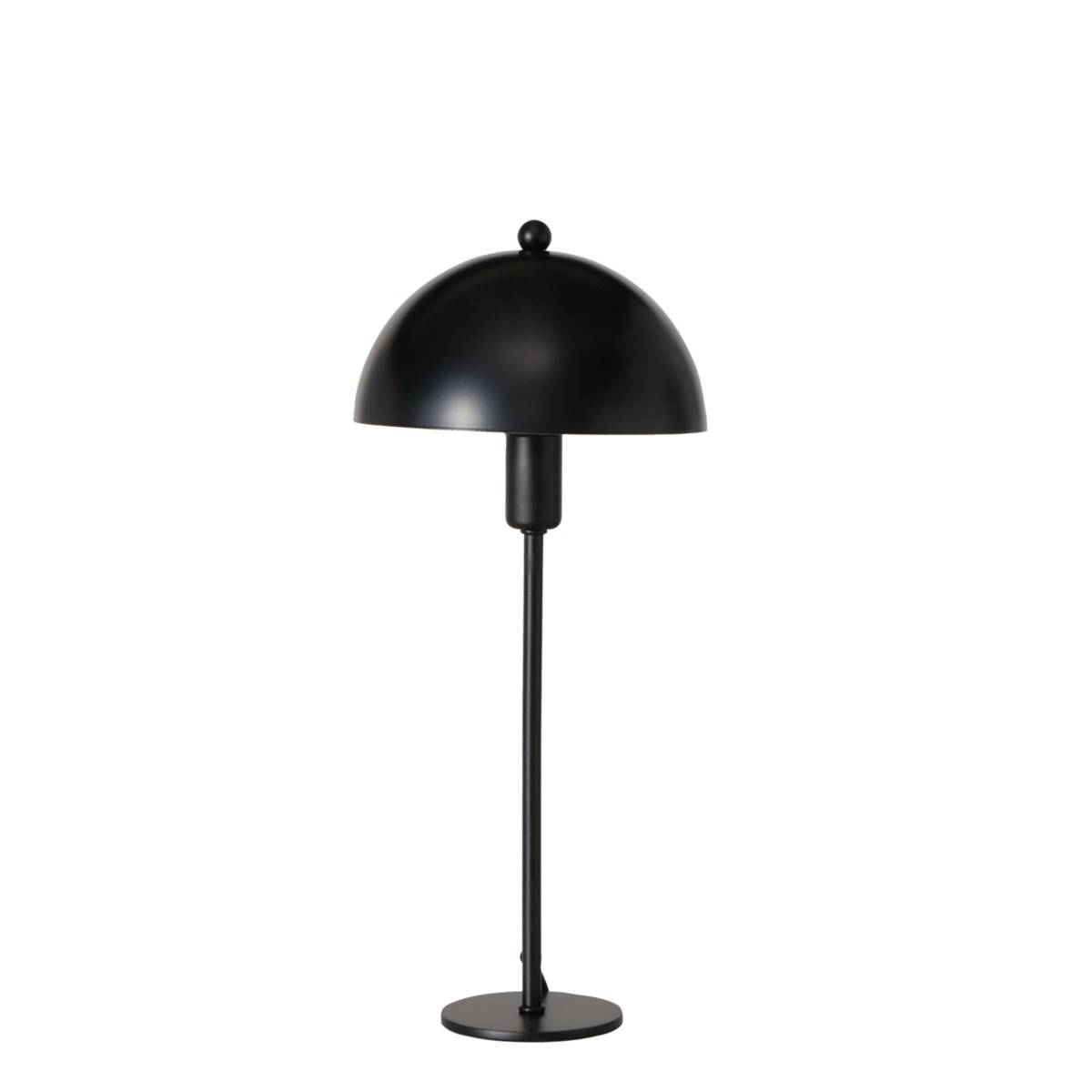 Boltze Home Kovová stolní lampa Petunia, 41 cm černá
