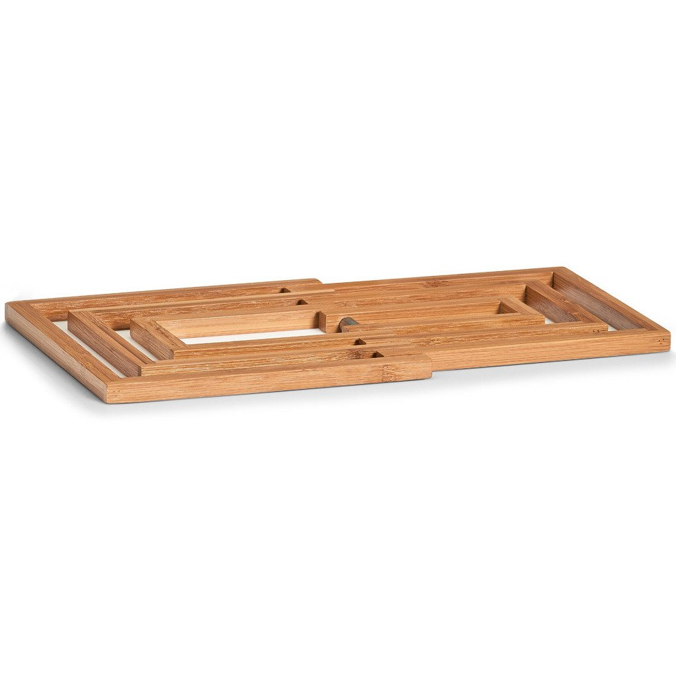 Podložka pod kastrol TRIVET, bambusová, ZELLER 25301 hnědý