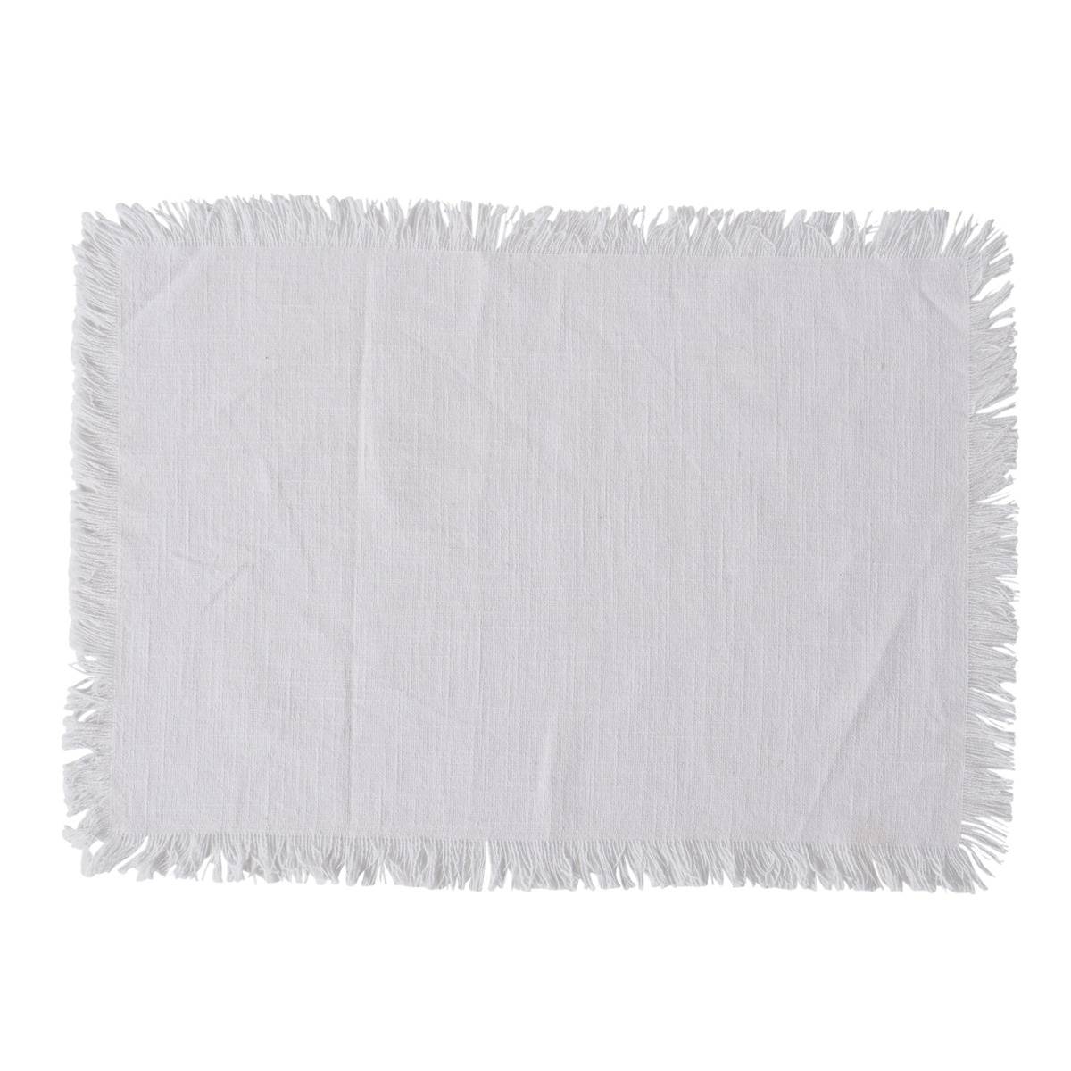 Boltze Home Prostírání na stůl LENEA, 52 x 38 cm, bílé bílá