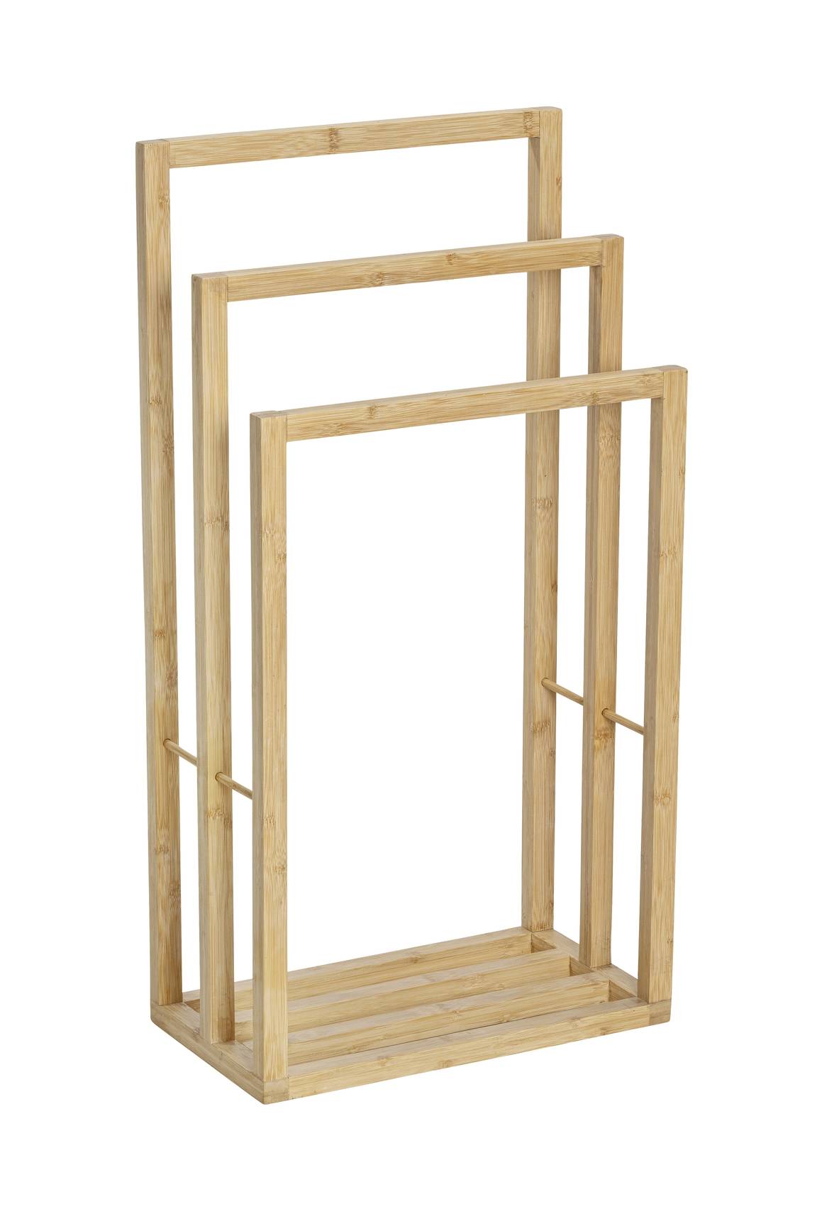 Stojan na ručníky se 3 rameny, Bambusa, WENKO hnědá