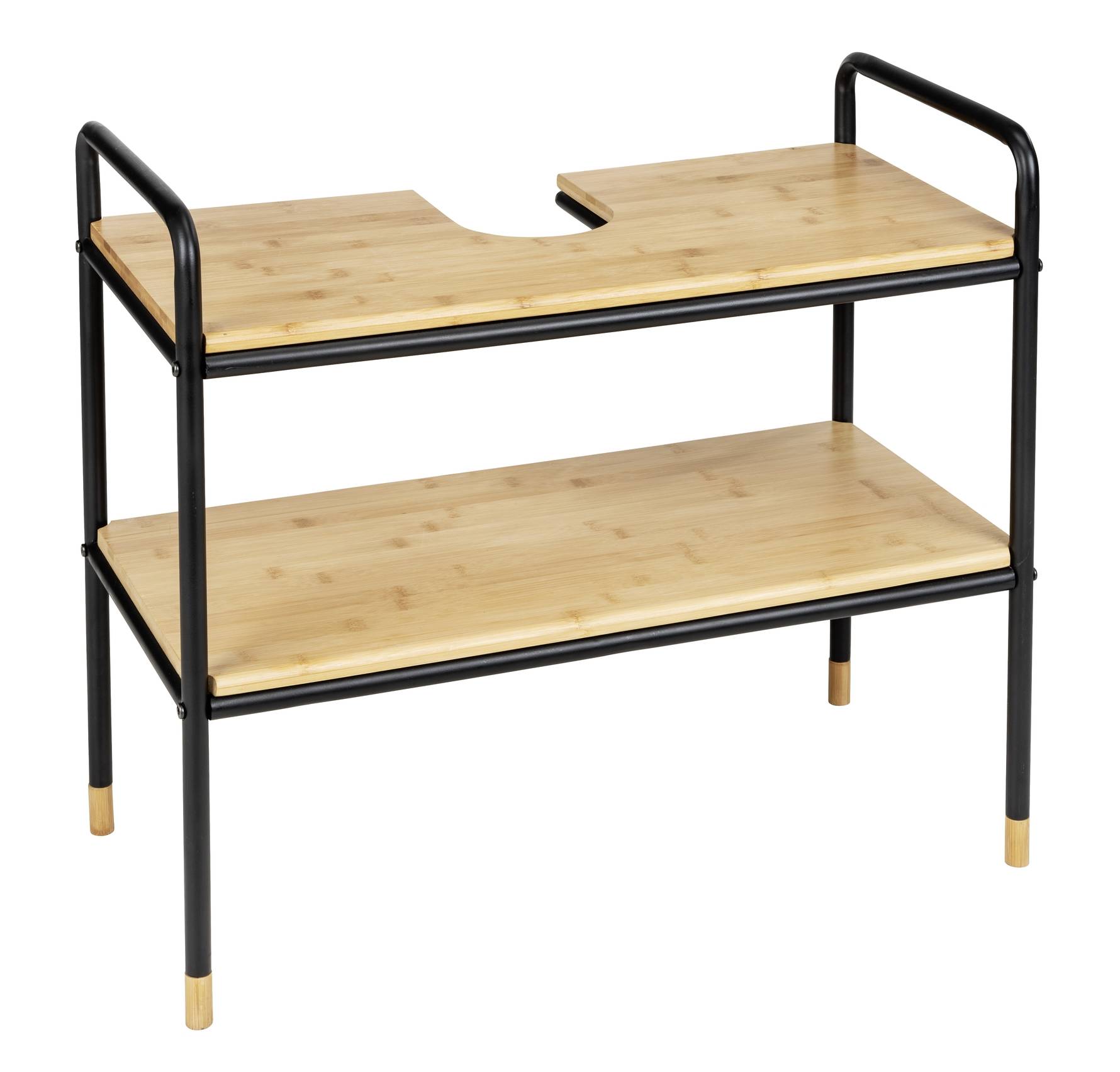 Skříňka pod umyvadlo, 70 x 60 x 33,5 cm, bambusový blat, Loft, WENKO béžová