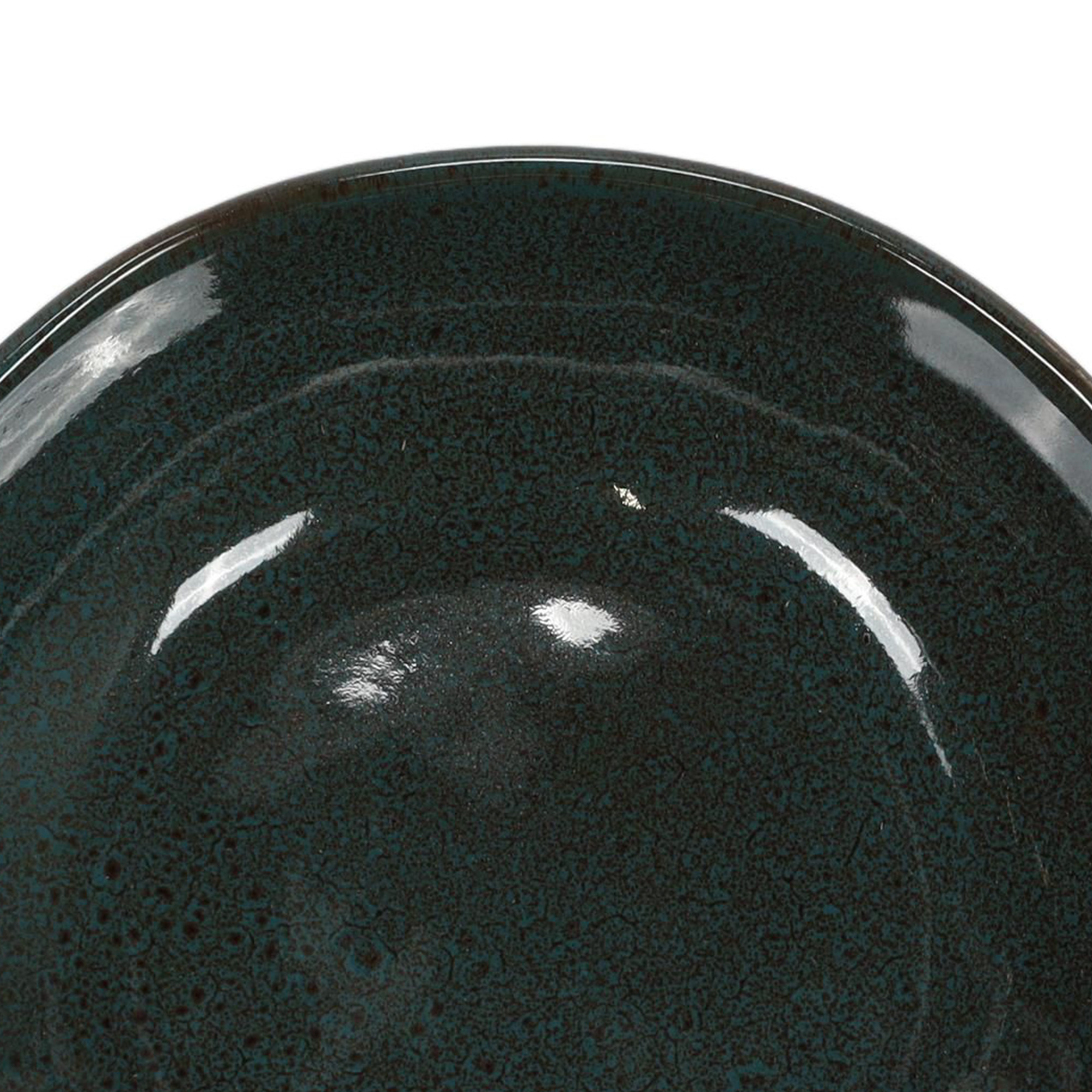 Secret de Gourmet Hluboký talíř JADE, Ø 19 cm černá