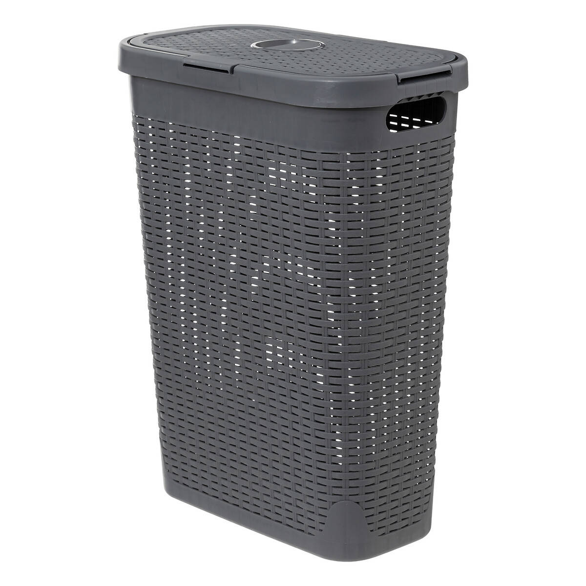 5five Simply Smart Vysoký koš na prádlo, 40 l, antracitový antracitová