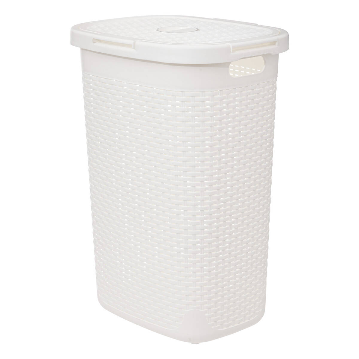 5five Simply Smart Vysoký koš na prádlo, 60 l, bílý bílá