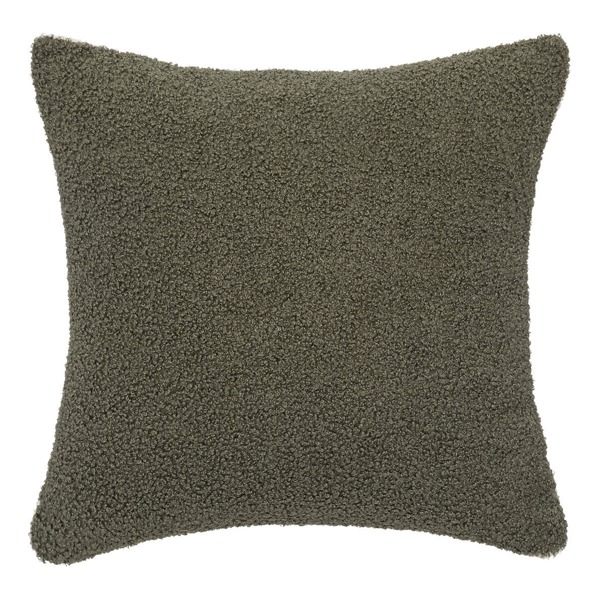 Atmosphera Dekorační polštář boucle JAIKO, 40 x 40 cm, khaki olivová
