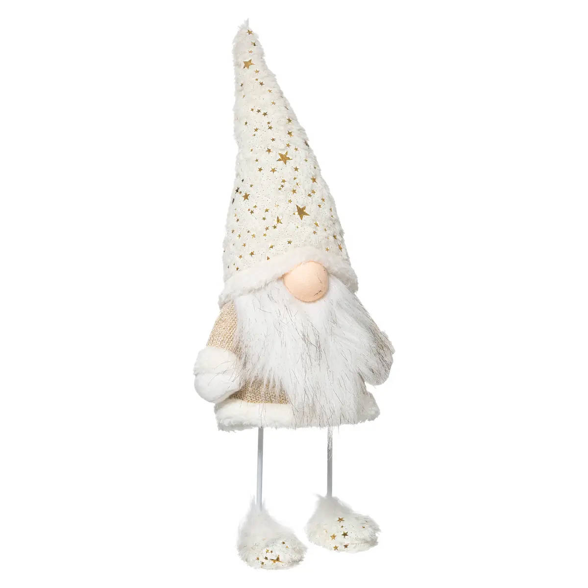 Atmosphera Fugurka skřítek SCANDI, 45 cm bílá