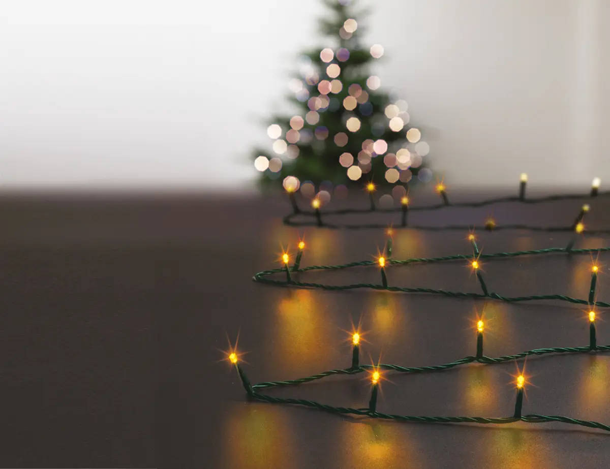 Fééric Lights and Christmas Vánoční světelný řetěz, 320 LED, teplá bílá barva světla žlutá