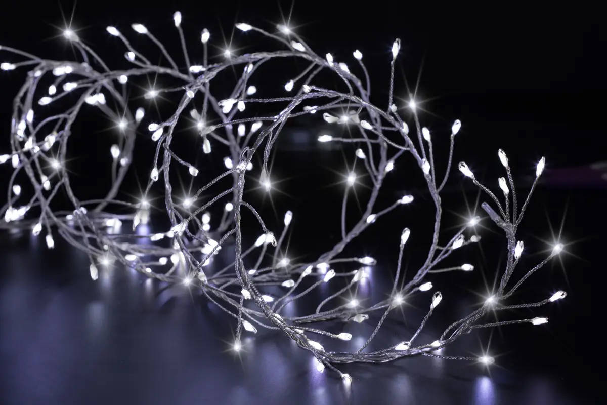 Fééric Lights and Christmas Světelná vnější girlanda, 800 LED, studená bílá barva světla bílá