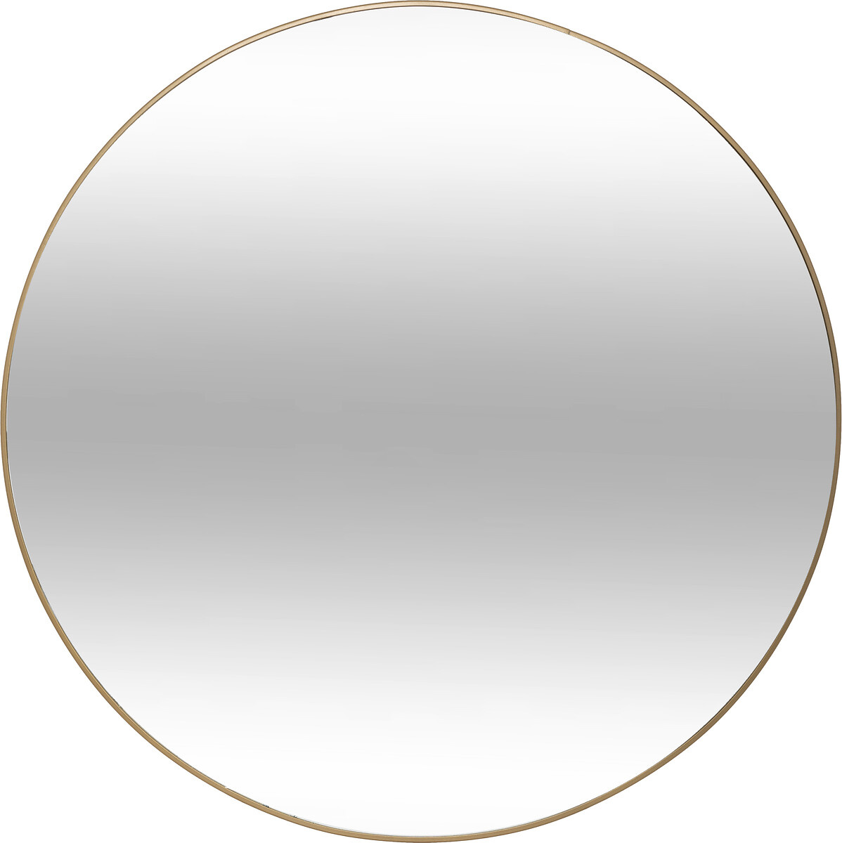 Atmosphera Velké kulaté zrcadlo ALICE, Ø 100 cm zlatý