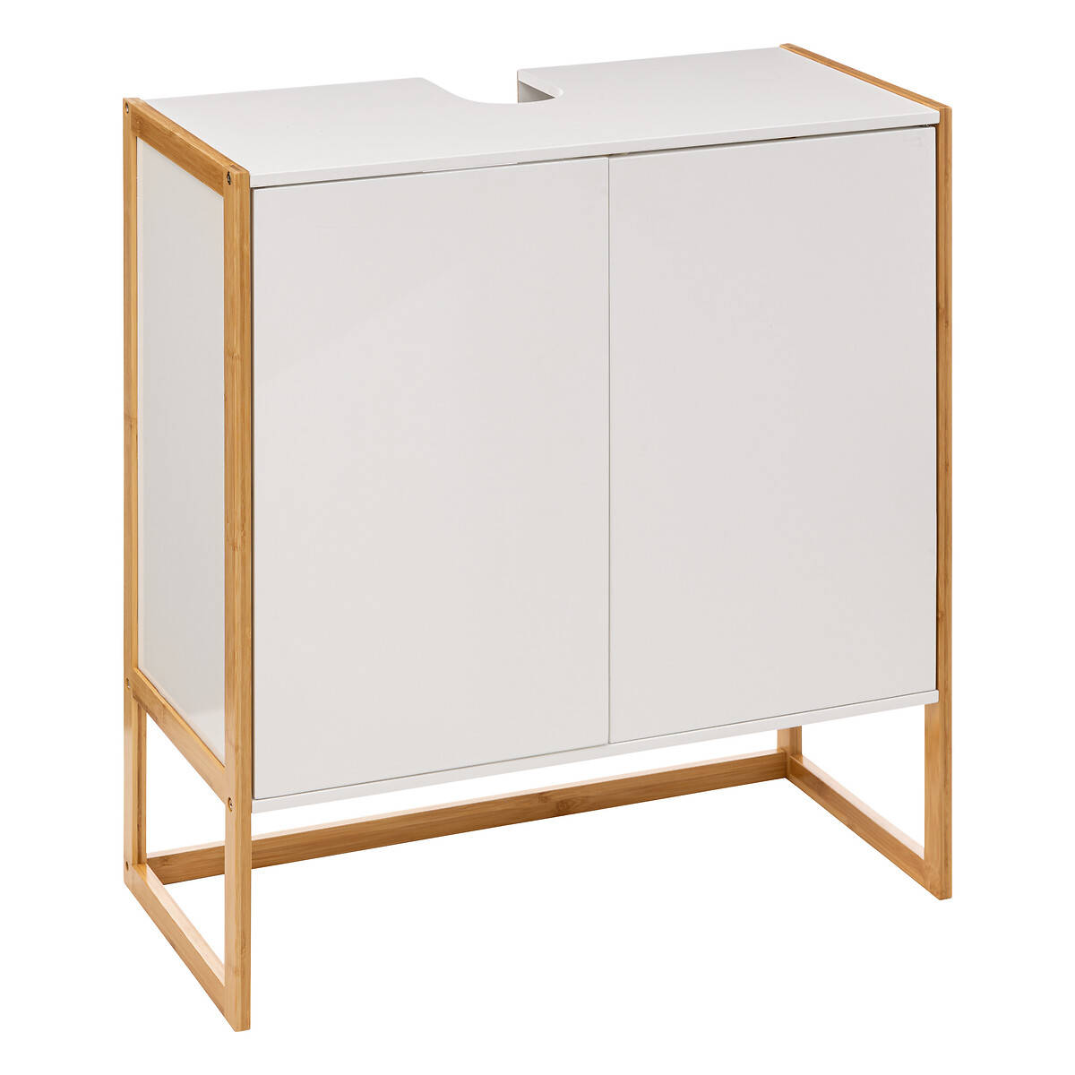 5five Simply Smart Skříňka pod umyvadlo NATUREO, 70 x 33 x 80 cm, bílá bílá