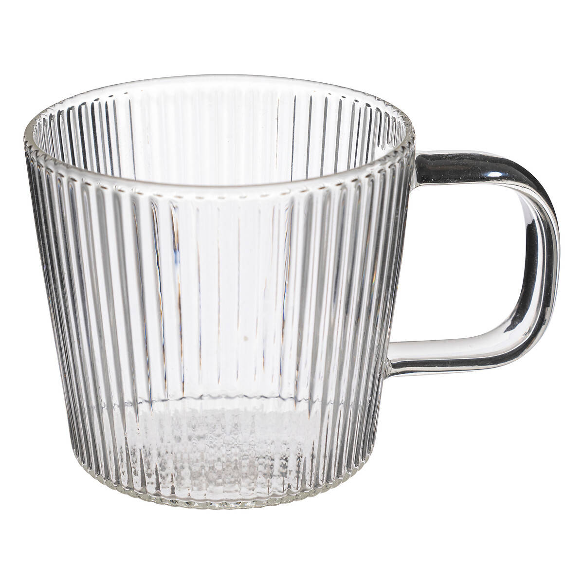 Secret de Gourmet Šálek na espresso NALA, vlnité sklo, 150 ml transparentní